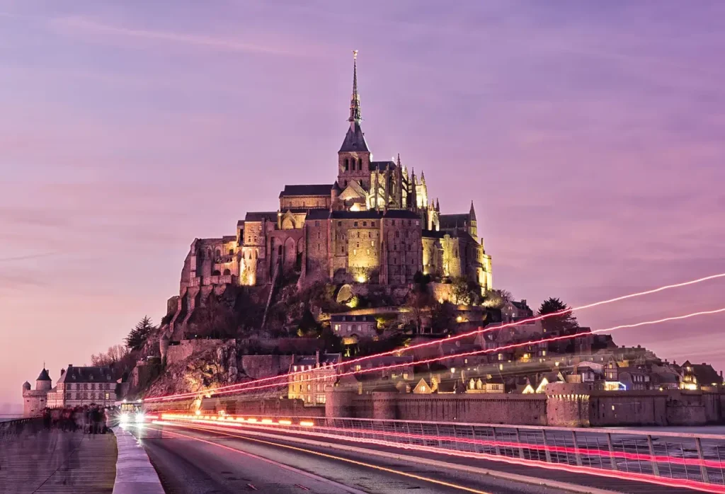 Course a pied du mont st michel