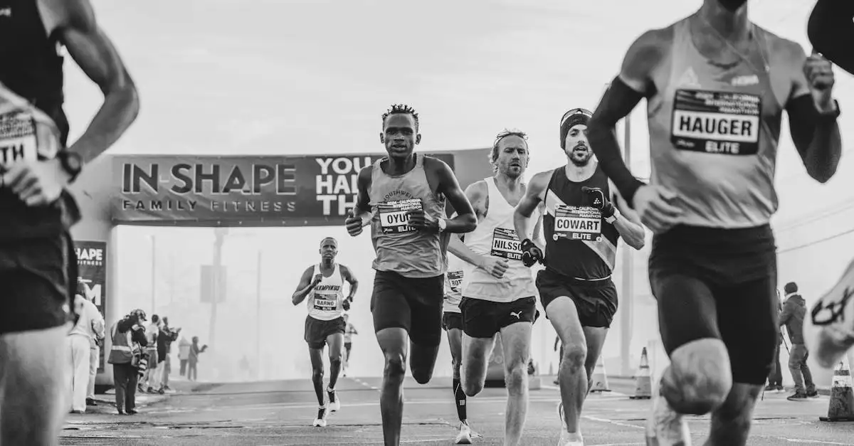 Course à pied à Trefflean : Entraînements et événements